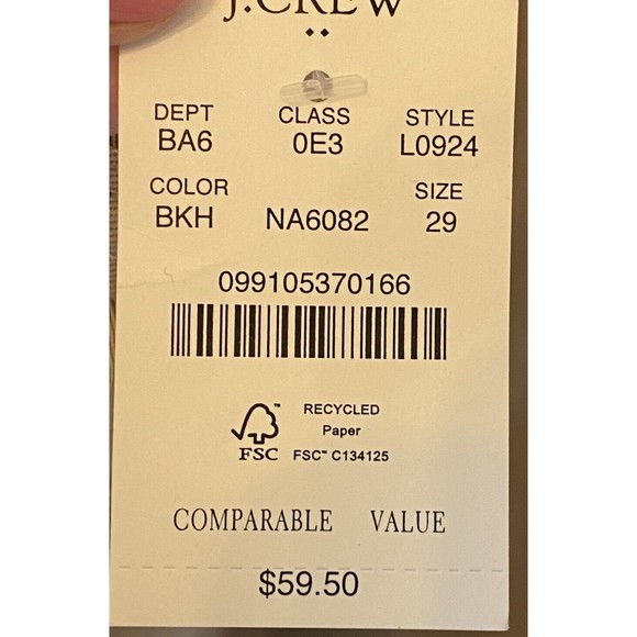J.Crew Womens 29 Flat Front Chino Shorts Tan 5" Inseam NWT NEW! MSRP $59.50 - Picture 7 of 11